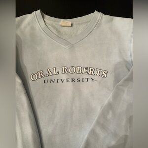 ORU Oral Robert’s University- light blue , Jansport brand, no stains Vintage